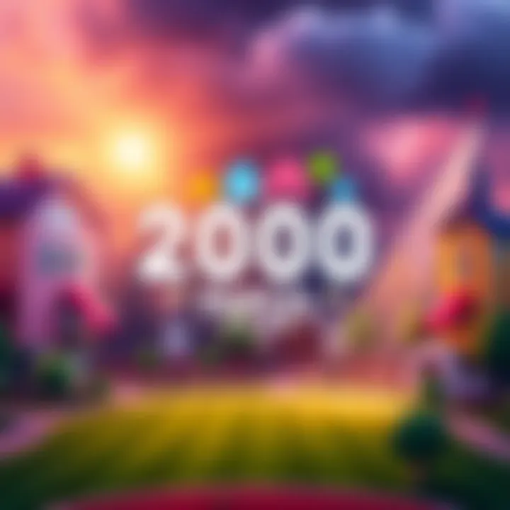 A colorful logo representing the 2000 Parcel Club, featuring parcels and community symbols.