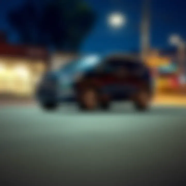 2014 CR-V on the road A 2014 Honda CR-V parked on the street, looking clean with a focus on its fuel efficiency.