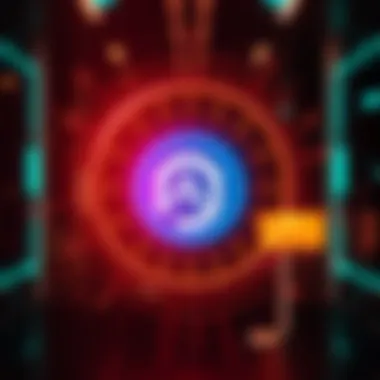 Aave logo transitioning to Mask Network logo, symbolizing governance change in the crypto space