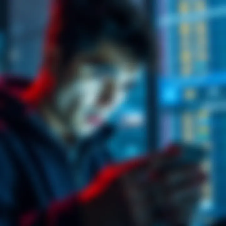 A person looking concerned while checking their digital wallet after sending ETH to the wrong address on Binance.