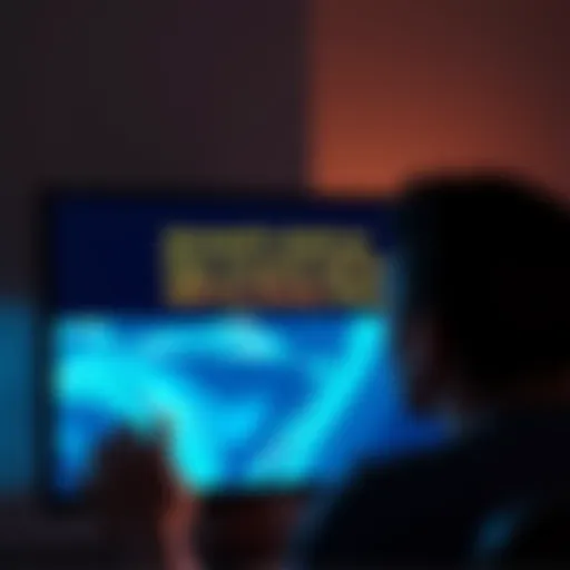 A frustrated person looking at a computer screen showing an onboarding error message that says 'Your Account Will Be Ready Soon'.