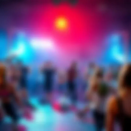 People taking part in an active day contest by sharing photos of their workouts and activities