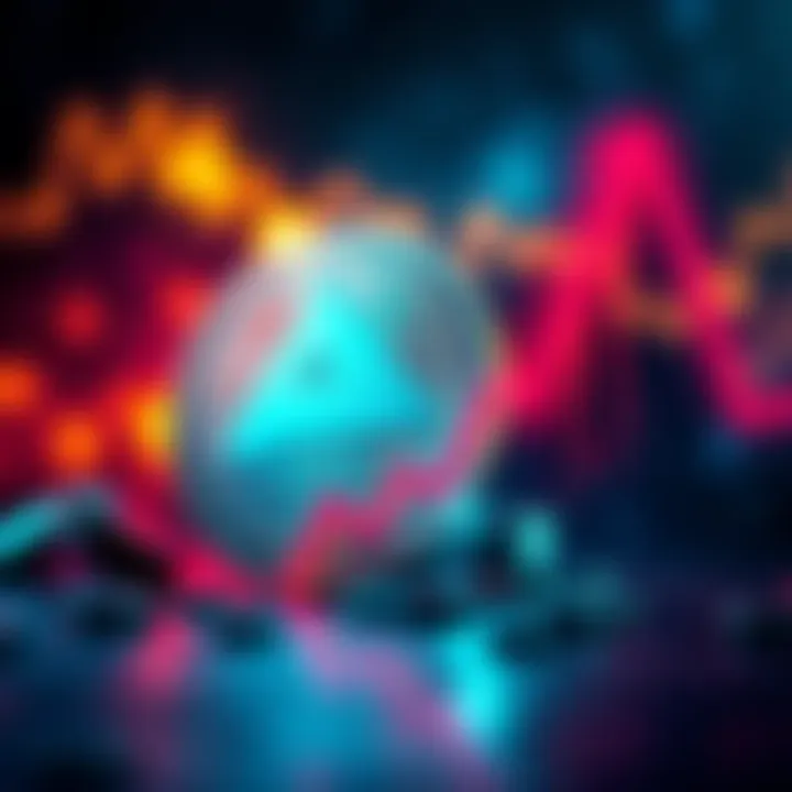 A visual representation of ADA cryptocurrency next to a rising growth chart, symbolizing potential price increase in 2026.