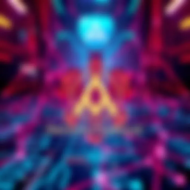 Aevum Protocol logo with a digital background showcasing blockchain technology and a focus on security audits