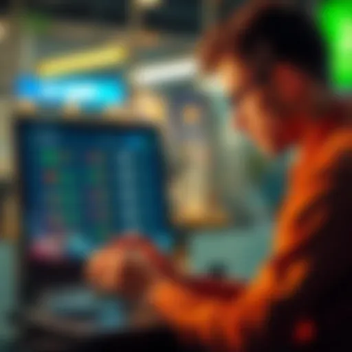 A person reviewing options on a financial aggregator website for large money transfers.