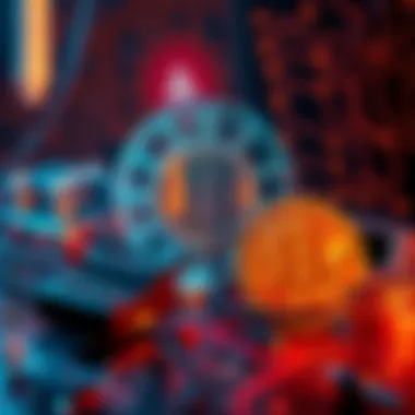 A graphic showing AI and quantum computing icons alongside a Bitcoin symbol, representing the relationship between technology and cryptocurrency security.