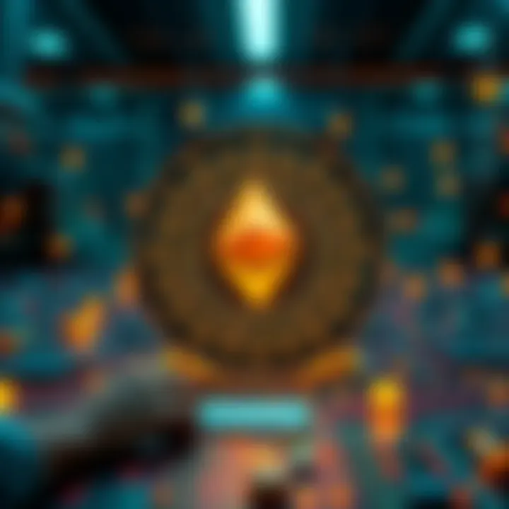 A visual representation of the ERC-8183 AI resume system on the Ethereum blockchain, showing job agents, smart contracts, and automated payment processes.