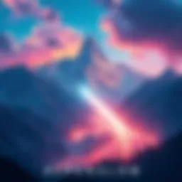 Visual representation of Alpenglow's mainnet-beta launch, showcasing rapid transactions and Web3 development.