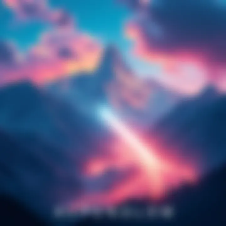 Visual representation of Alpenglow's mainnet-beta launch, showcasing rapid transactions and Web3 development.