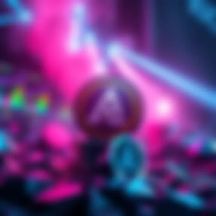 Visual representation of the Amp Token celebrating a key victory in cryptocurrency, showcasing growth and investor interest.