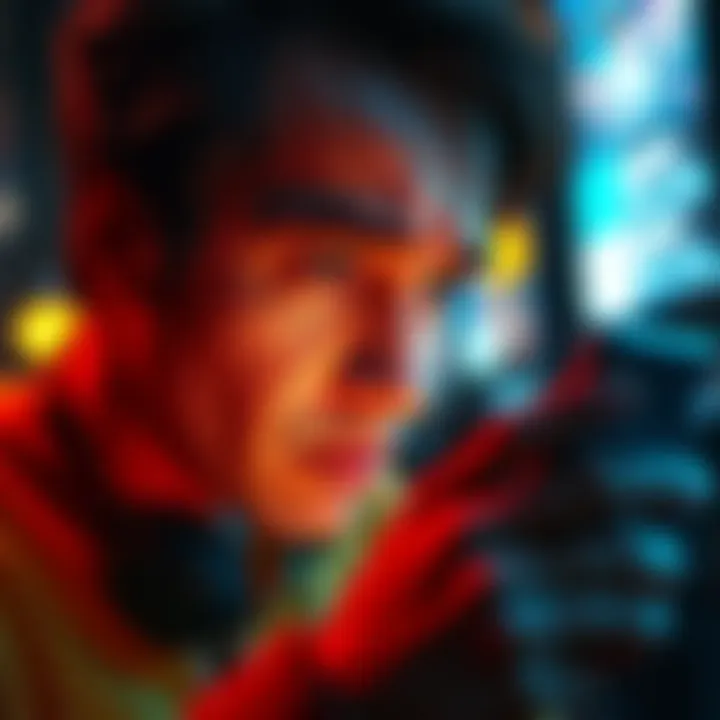 Angry Person Looking at Ads on Phone A frustrated person staring at repeated ads on their smartphone, showing visible irritation.