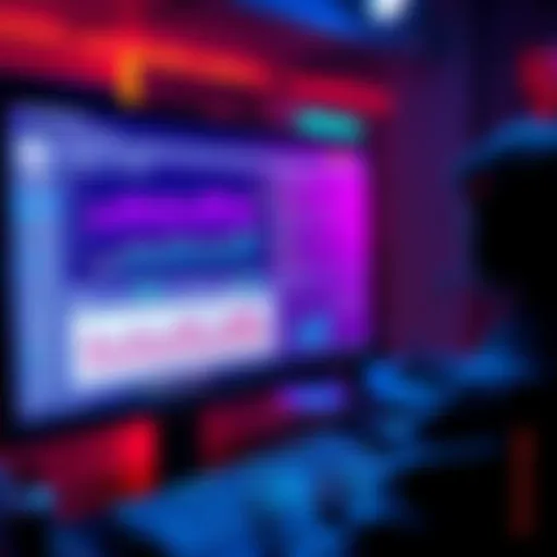 Visual representation of Ankr's project developments, showcasing graphs and community discussions on a computer screen.