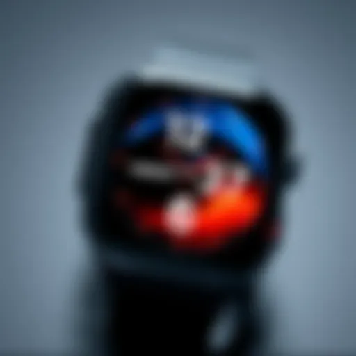 Apple Watch Ultra 4 displaying the latest features of watchOS 27 on its screen, highlighting new functionalities