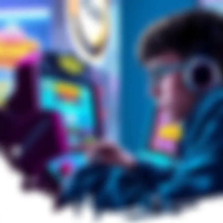 A frustrated player looking at a screen showing an arcade app with rewards not triggering after leveling up.