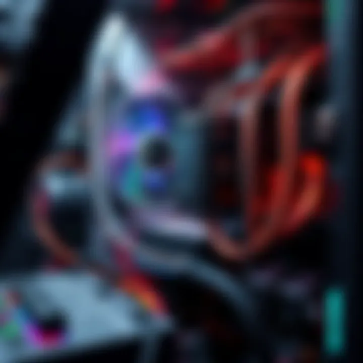 An ASIC miner actively working, showcasing the intricate hardware and setup used in solo mining.