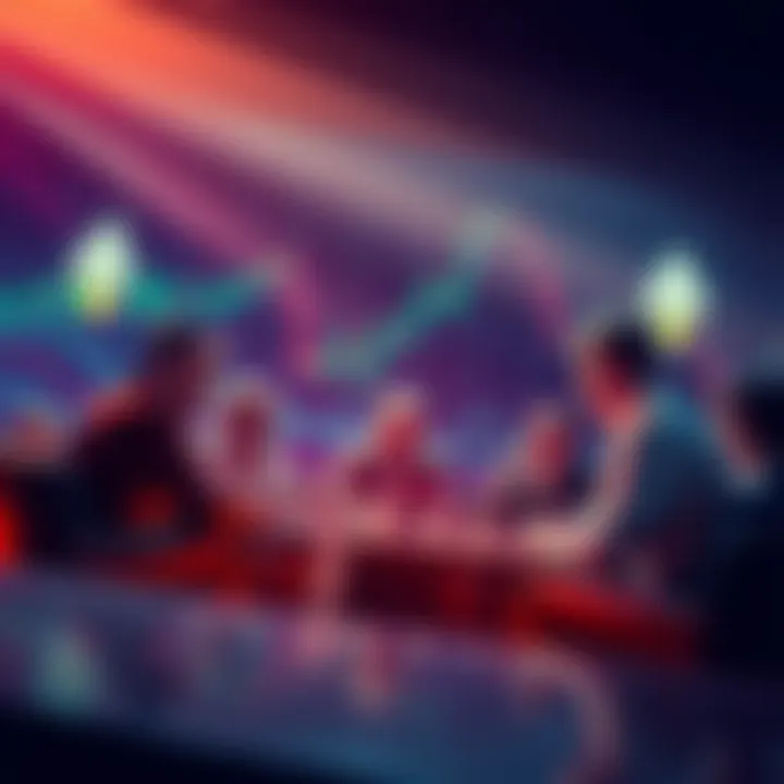 A group of people debating over ASIC mining and its effects on cryptocurrency, with charts and Monero logos in the background.