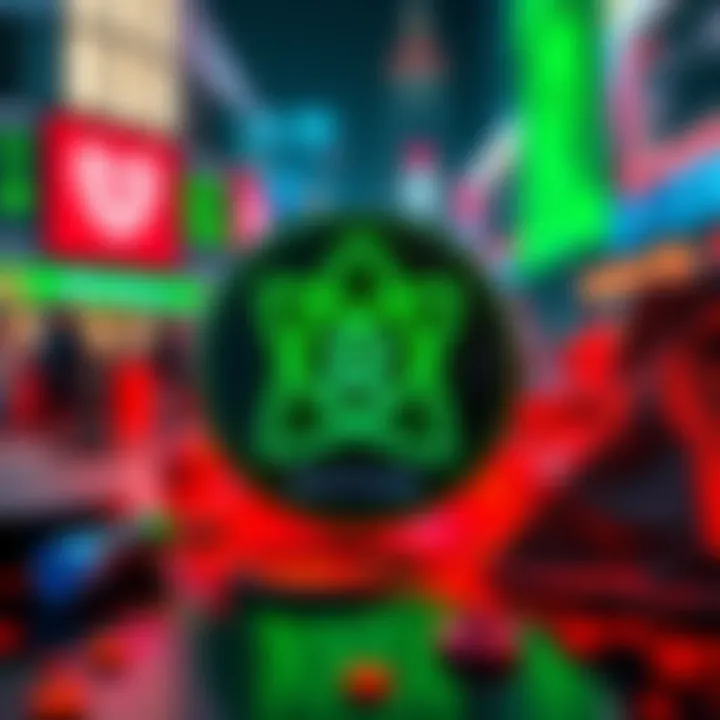 Graphic showing $ATOM logo with Robinhood branding, symbolizing its new trading option on the platform.