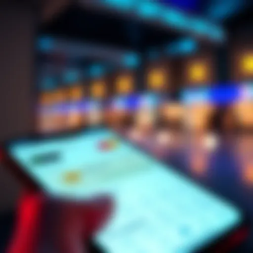 A smartphone displaying the Revolut app with a bank account linked in the total wealth section, showing financial data.