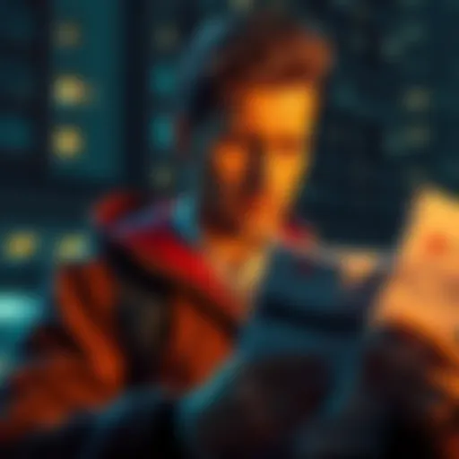 A concerned individual examines bank documents while contemplating the difficulties of withdrawing funds to Belarus amid restrictions.