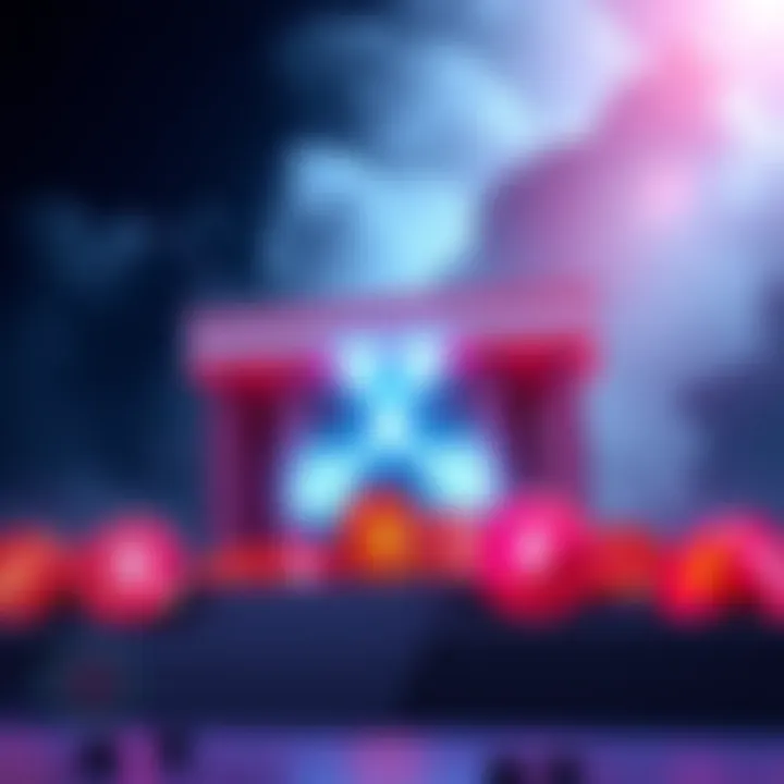 A visual representation of a large bank logo with XRP cryptocurrency symbols, indicating a major investment.
