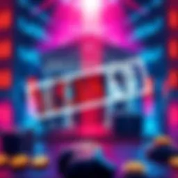 A visual representation of a blocked bank deposit, symbolizing online banking struggles, featuring iconic bank and cryptocurrency imagery.