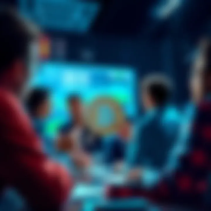 BCH investment discussion A group of people discussing investment strategies for BCH, showing concerns about its future value and safety in 2026.