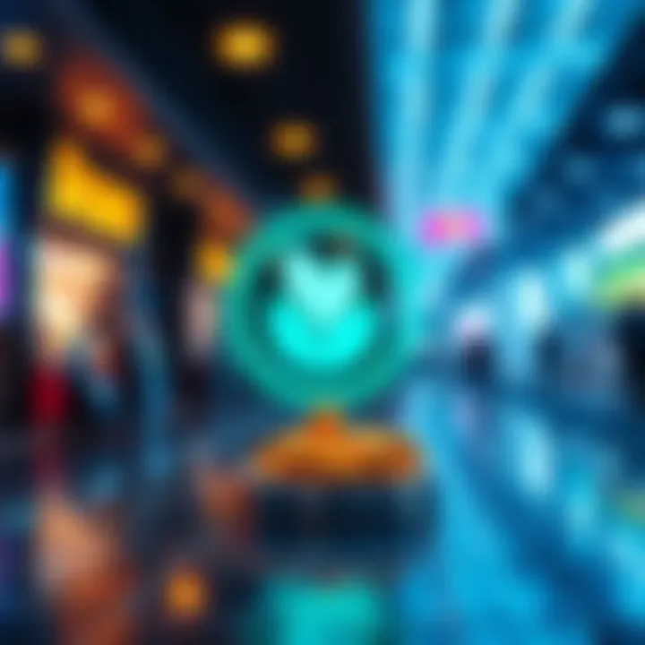 A graphic showing the Beans Earn logo with icons representing liquidity, borrowing, and earning yield in digital finance