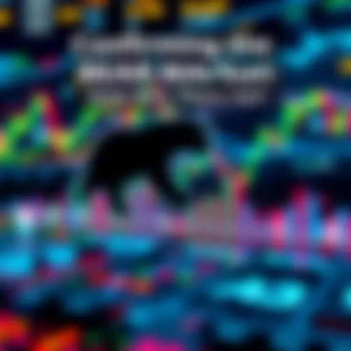 A bear symbolizing the current financial uncertainty and market volatility