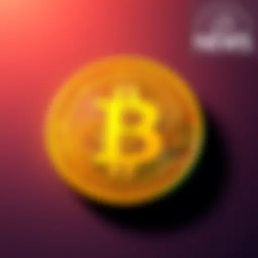 The Berkshire Hathaway logo alongside a Bitcoin symbol, representing the company's rumored interest in cryptocurrency.