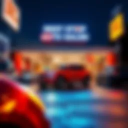 Screenshot of a Facebook ad showing Best Stop Auto Sales listings possibly copied from Competition Cars.