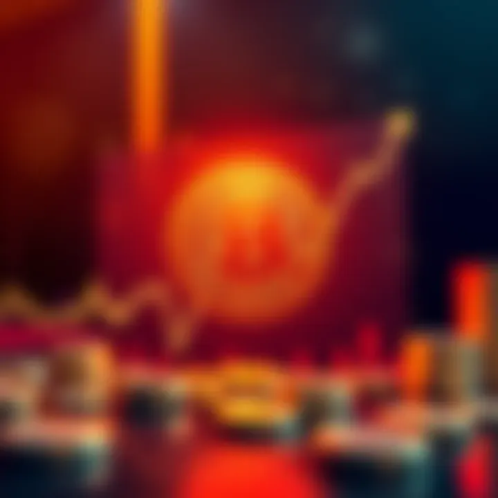 A chart showing the rise in Bitcoin addresses holding over 1,000 coins during market dips