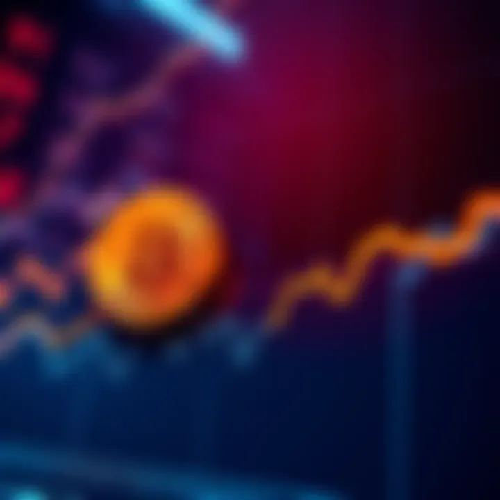 Chart showing Bitcoin and altcoin price movements A line chart illustrating Bitcoin prices rising with altcoins following closely behind