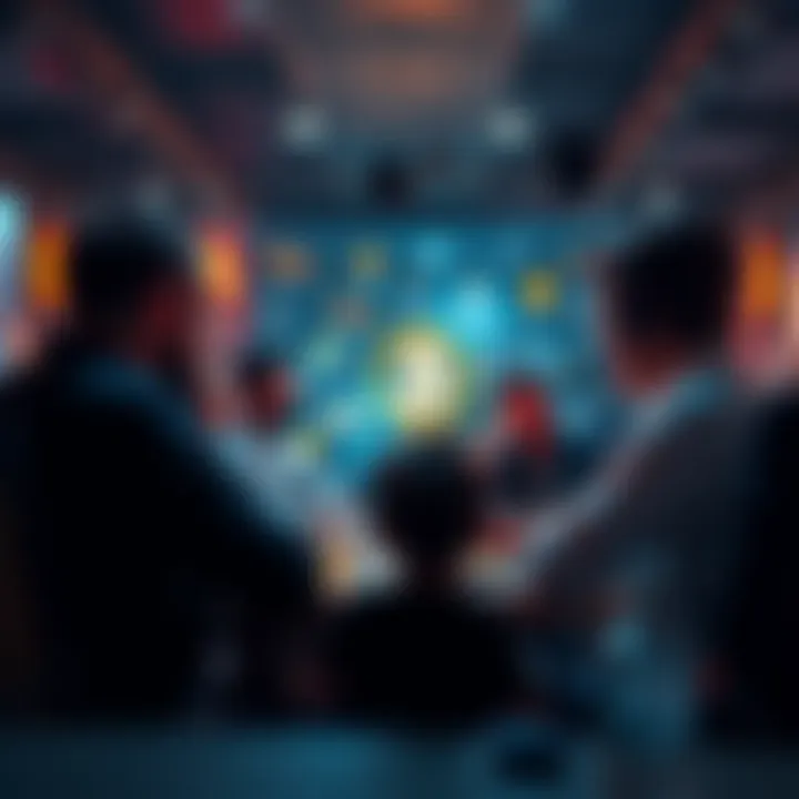 A group of people sharing ideas about Bitcoin in an online chat