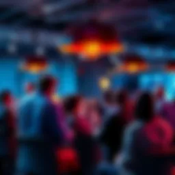 Bitcoin Discussion People chatting about Bitcoin in a forum setting.