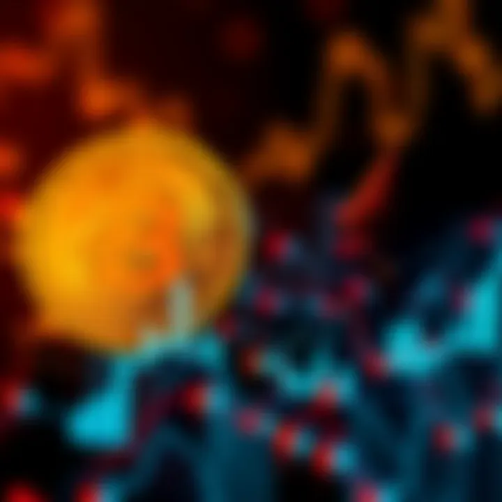 Bitcoin and Ethereum Rally Bitcoin and Ethereum logos with rising charts symbolizing growth in the cryptocurrency market