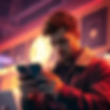 A concerned Bitcoin holder checks their phone while looking worried about possible scams affecting their finances.