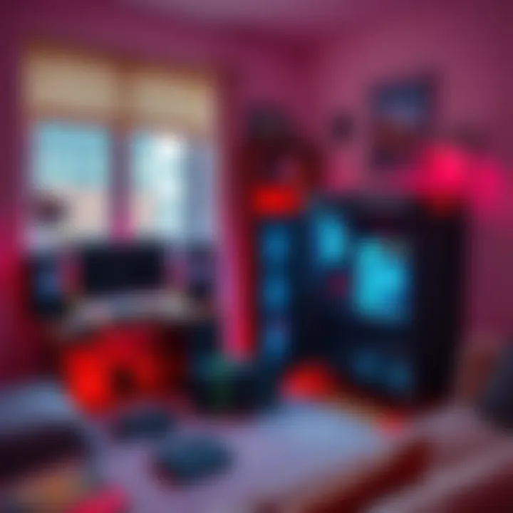 Bitcoin mining setup in apartment A Bitcoin mining rig set up in a cozy apartment, showing equipment and flat-rate electricity setup.