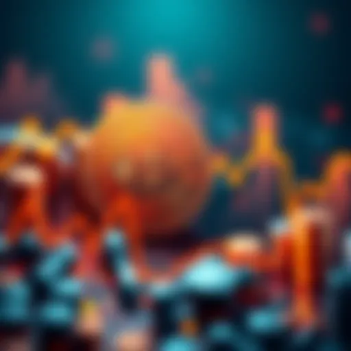 A chart showing Bitcoin's 9.5% increase compared to rising inflation over five years