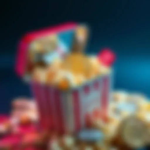 A popcorn tin filled with Bitcoin coins and cash, showcasing the unusual hiding method used by James Zhong.