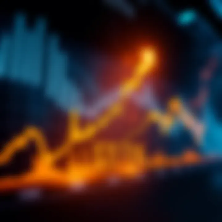 A chart showing Bitcoin price fluctuations with an upward trend, highlighting the $70,000 mark, symbolizing investment opportunities.