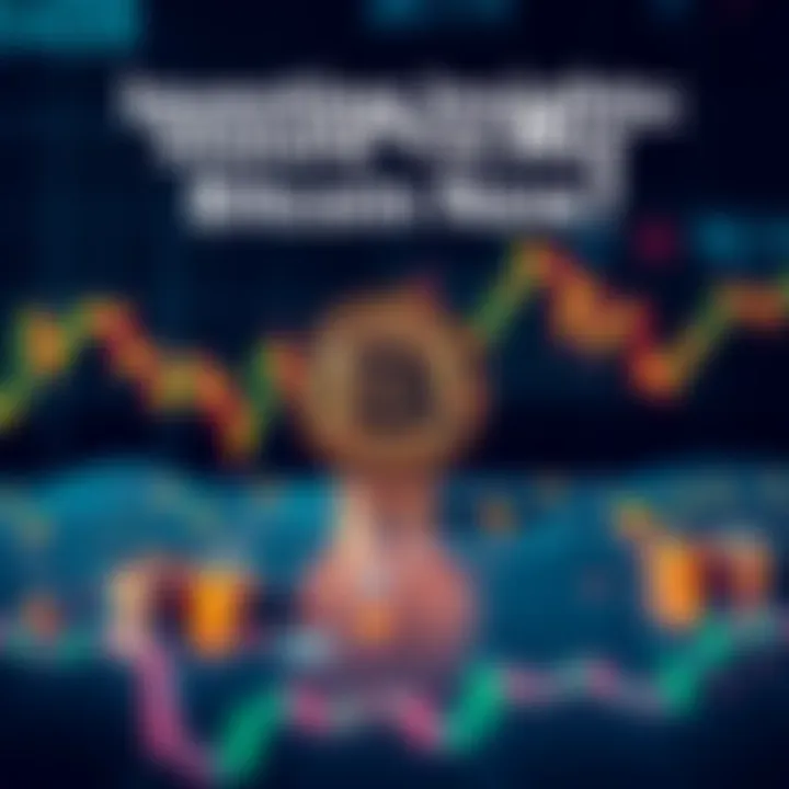 Bitcoin price chart A visual representation of Bitcoin price fluctuations, showing a downward trend with potential resistance levels marked