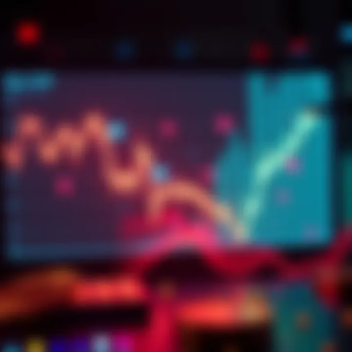 Bitcoin price chart A line chart showing a recent dip in Bitcoin prices with a downward trend followed by potential recovery signs.