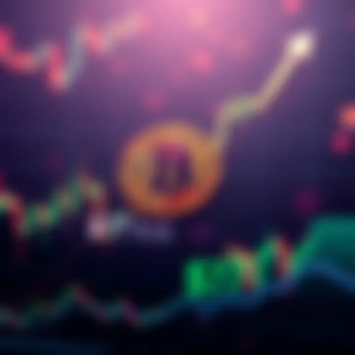 A graph showing Bitcoin's price dropping below $72K with arrows indicating resistance and economic indicators