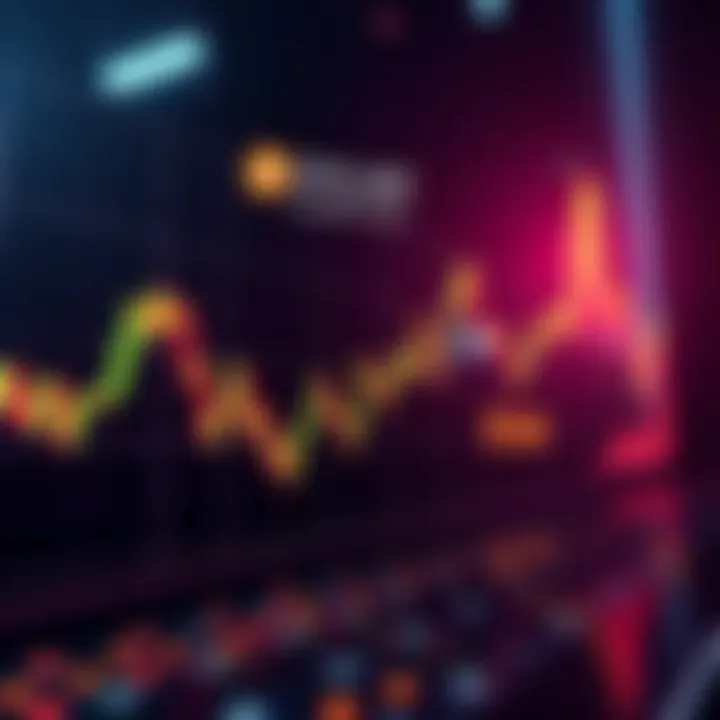 Graph showing Bitcoin price approaching $95,000 with bullish trend indicators