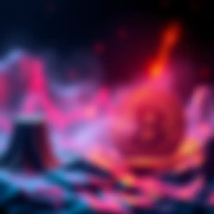 A graphic showing Bitcoin's price climbing to $96.9K with falling short position values, illustrating market volatility