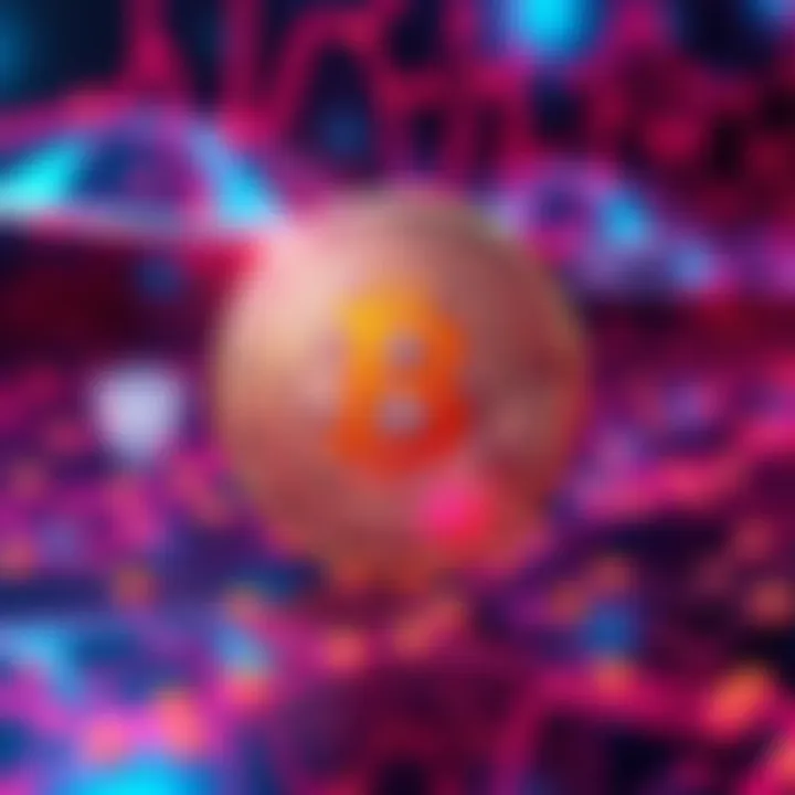 A visual representation of Bitcoin with a shield symbolizing quantum resistance, emphasizing the security aspect of the transaction.