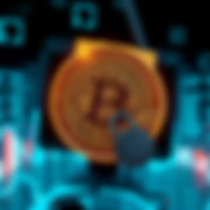 Bitcoin Theft From Phantom Wallet A depiction of a computer screen showing a Bitcoin symbol with a broken lock, illustrating the theft from Phantom Wallet.