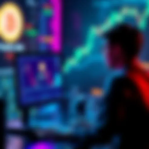 A person using a computer to convert Bitcoin to USDC on a financial platform