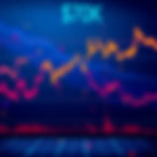 A chart showing Bitcoin's price nearing $70K with dramatic ups and downs, symbolizing volatility after Trump's comments on Iran.