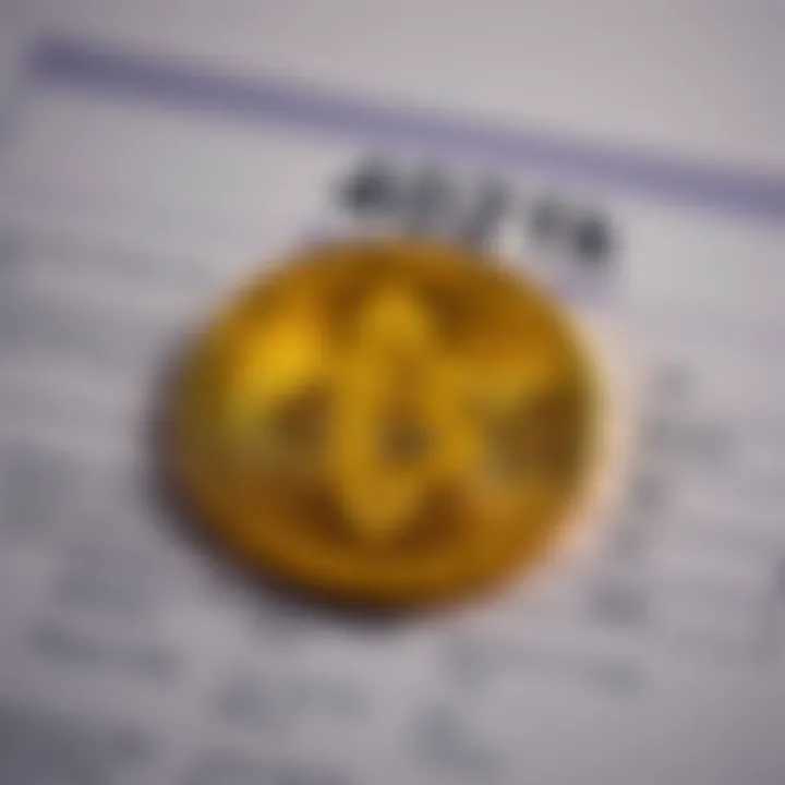 A graphic showing a Bitcoin symbol alongside a 401k plan document, illustrating the integration of cryptocurrency in retirement savings.